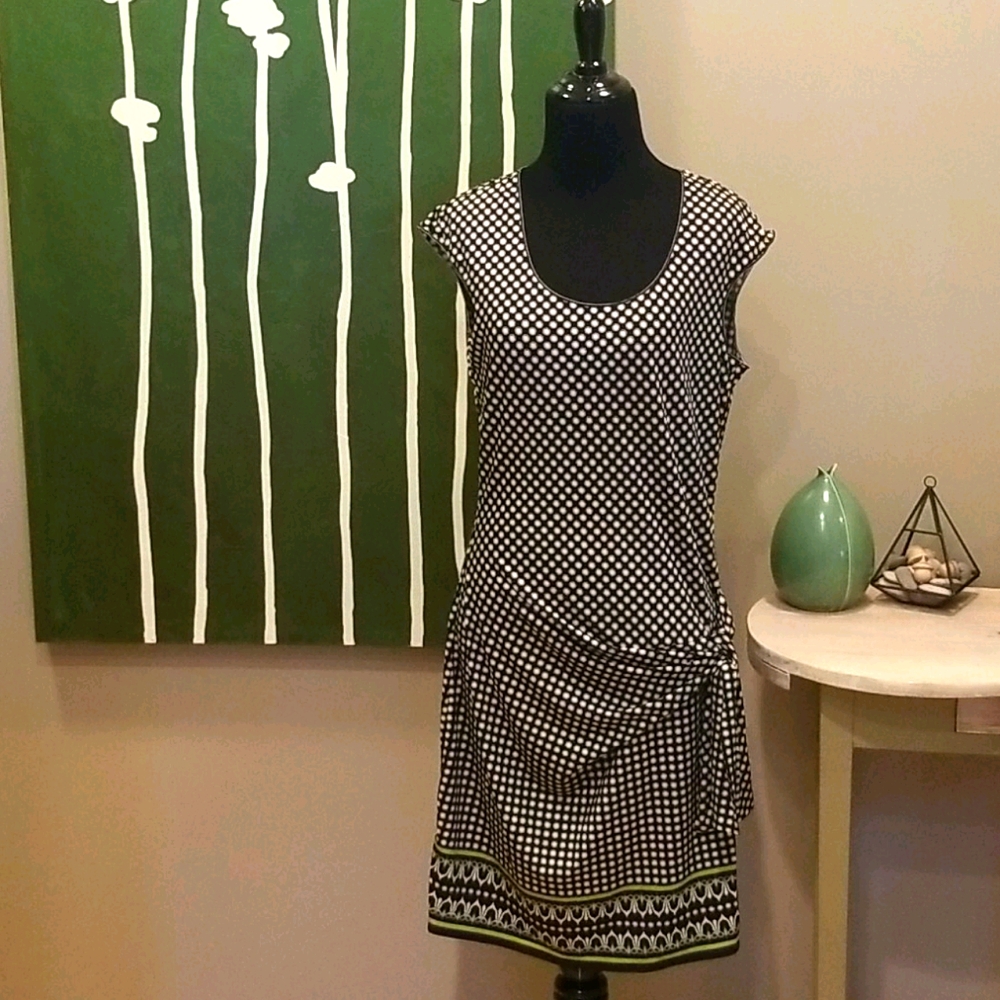 Max Studio side tie shift dress